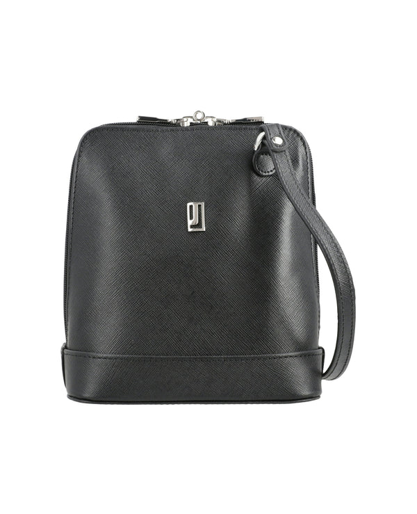 Begonia Crossbody Bag – Compact Grain Leather Everyday Bag