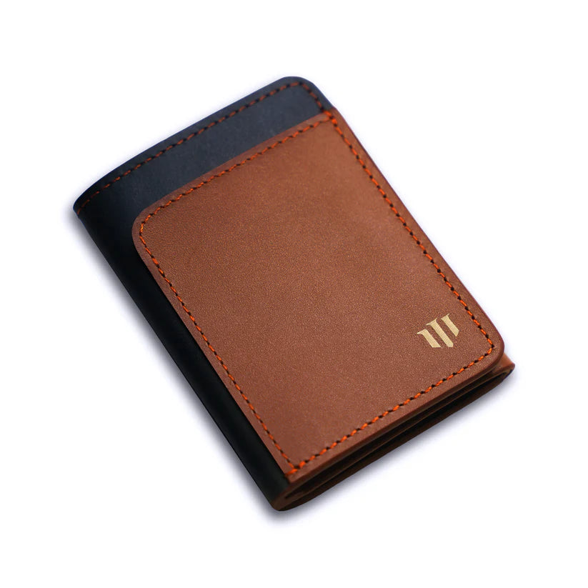 ATOM-Z Trifold Wallet Black/Brown