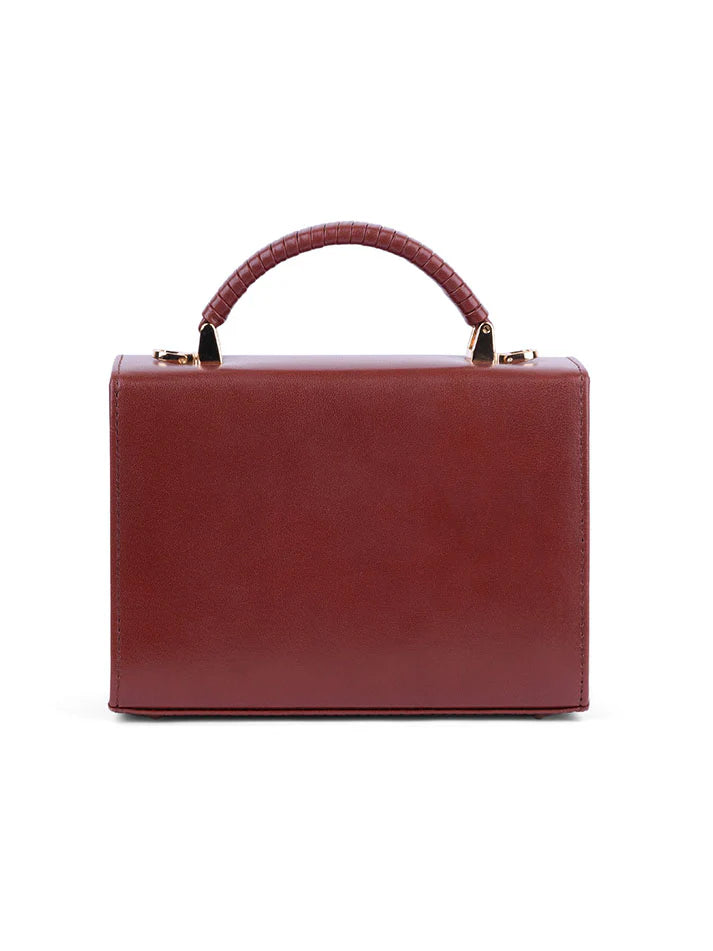 Adora Handbag – Elegant Leather Crossbody & Top Handle Bag