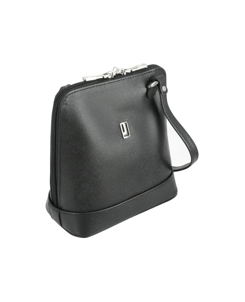 Begonia Crossbody Bag – Compact Grain Leather Everyday Bag