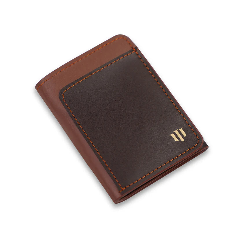ATOM-Z Trifold Wallet Black/Brown
